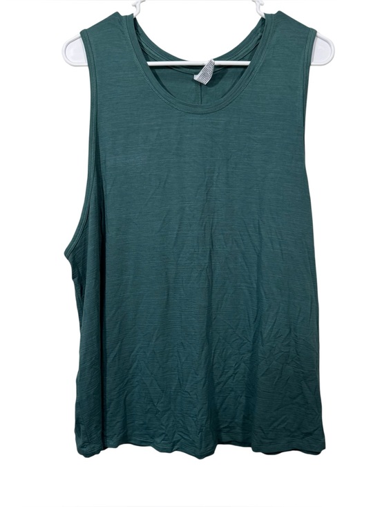 all in motion Tops - NWOT All in Motion Plus Size Pine Green Muscle Style Athletic Tank Top